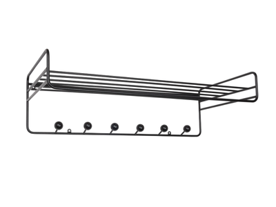 BILL HAT RACK - Wall-mounted painted metal coat rack _ maze
