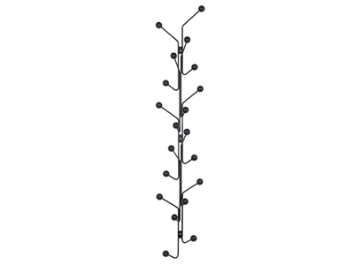BILL VERTICAL - Wall-mounted painted metal coat rack _ maze