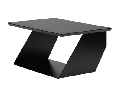 EDGY - Wall-mounted rectangular painted metal bedside table _ maze