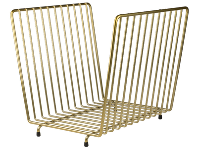 JOURNAL - Painted metal magazine rack _ maze