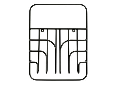 NOW S - Painted metal magazine rack _ maze