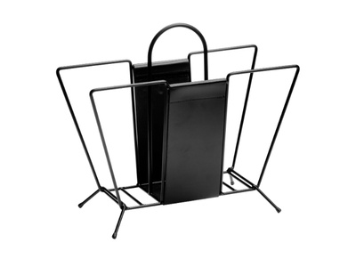 SUITCASE - Painted metal magazine rack _ maze