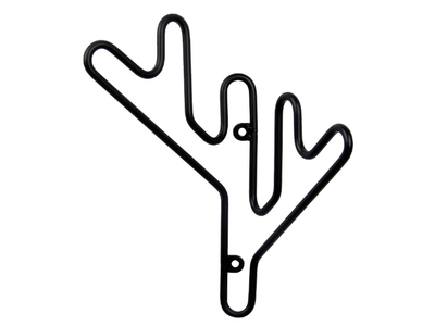 TWIG - Wall-mounted painted metal coat rack _ maze