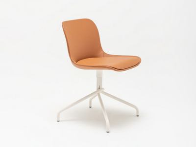 BALTIC 2 CLASSIC - Trestle-based fabric chair with integrated cushion _ mdd