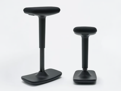 COOL - Rocker height-adjustable Trevira® CS office stool _ mdd