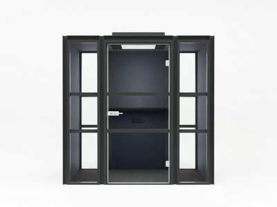 HAKO MEETING - Acoustic meeting pod with built-in lights _ mdd