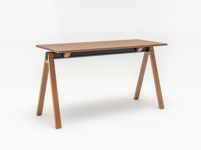 VIGA - Rectangular wooden High meeting table _ mdd
