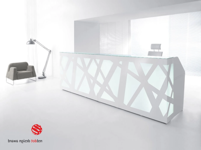 ZIG-ZAG - Modular reception desk with Built-In Lights _ mdd