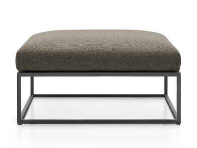 ARPA - Square fabric garden pouf _ MDF Italia