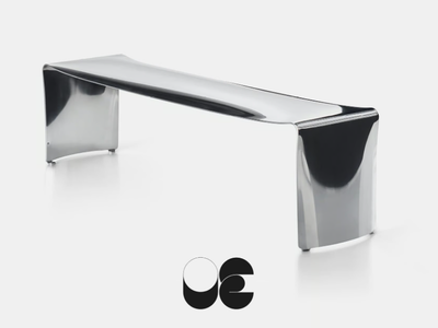 LE BANC - Aluminium bench _ MDF Italia
