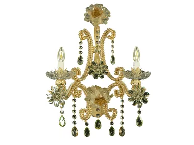 A323 - Chandelier with crystals _ Mechini
