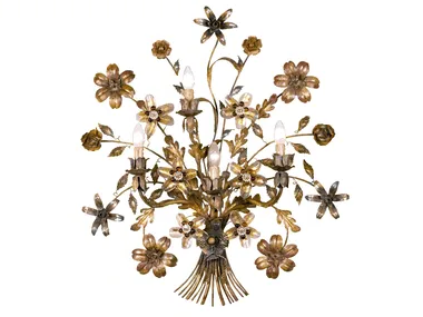 A585 - Wrought iron wall lamp _ Mechini