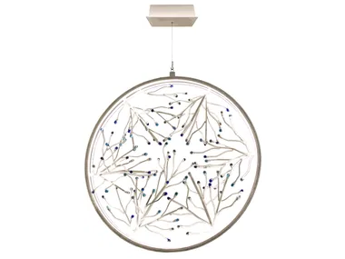GIRÒ - Wrought iron pendant lamp _ Mechini