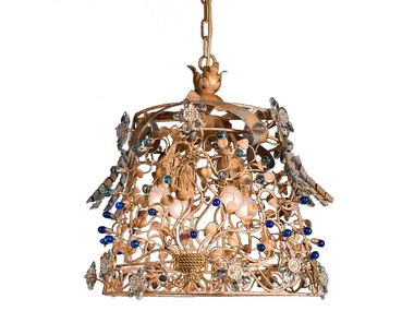 L104 - Wrought iron chandelier _ Mechini