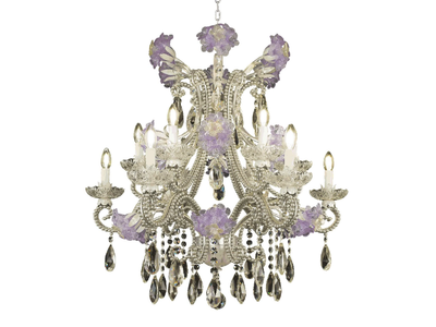 L323 - Chandelier with crystals _ Mechini