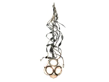SNOWBALL - Wrought iron pendant lamp _ Mechini