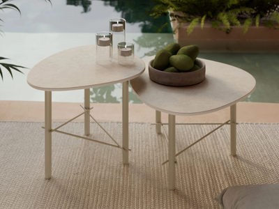 COOKIE - Steel garden side table _ MEMEDESIGN