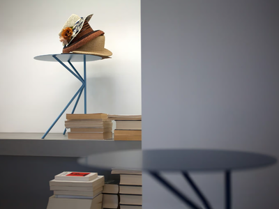 TWIN A - Round bistro side table _ MEMEDESIGN