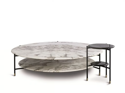 ADRIAN - Round coffee table _ Meridiani