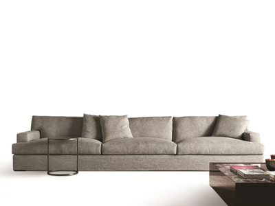 JAMES LARGE - Modular fabric sofa with removable cover _ Meridiani