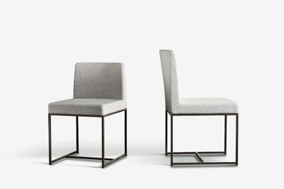RIDER - Upholstered fabric chair _ Meridiani
