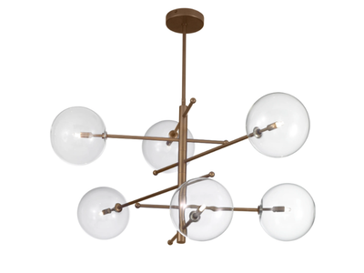 ESTRO - Metal chandelier _ Metal Lux