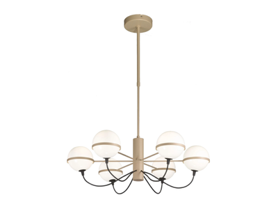 GIRO - LED glass chandelier _ Metal Lux