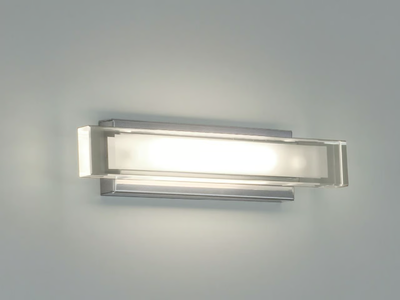 CAROL - LED glass and steel wall lamp _ Metalarredo