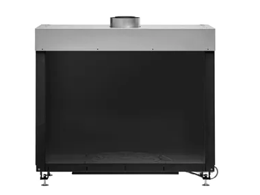 AVENUE MF 1050-75 GHE 1S BRICK - Closed gas fireplace _ Metalfire