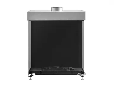 AVENUE MF 800-75 GHE 3S - 3-sided gas fireplace _ Metalfire