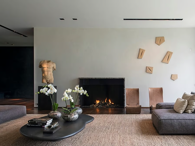 URBAN MF 1300-75 G 1S - Gas bespoke fireplace _ Metalfire