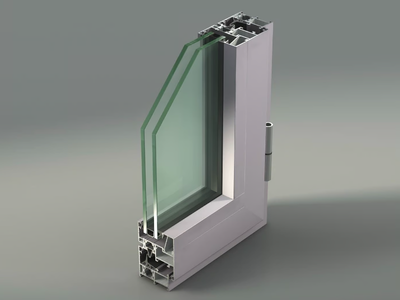 NC 50 STH - Aluminium casement window _ METRA Building