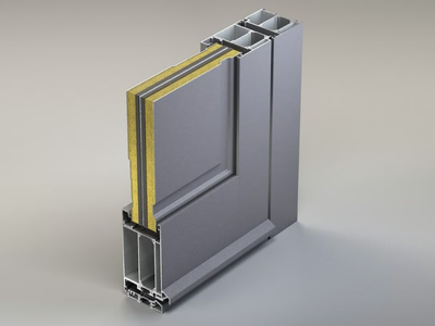 NC 75 HES DS - Energy-saving entry door _ METRA Building