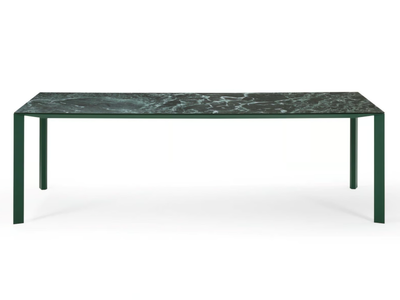 AKASHI - Extending rectangular ceramic table _ Midj