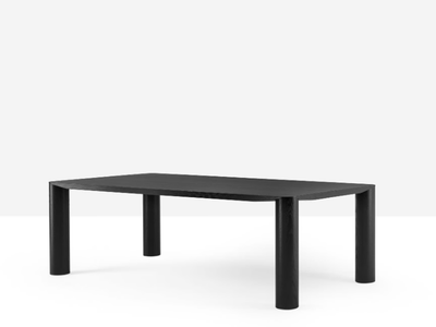 EGGEN - Wood veneer dining table _ Midj