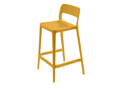 NENÉ - High stackable polypropylene stool _ Midj