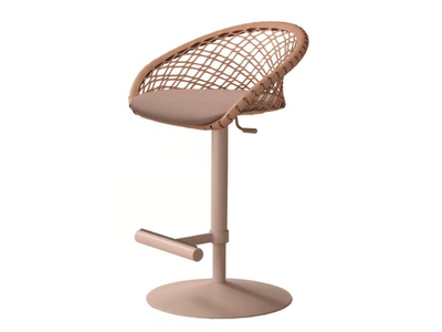P47 SG TS-CU - Swivel stool height-adjustable with footrest _ Midj
