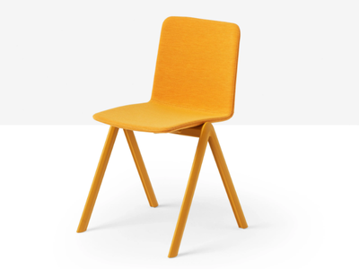 STACK S PP_TS - Stackable fabric chair _ Midj
