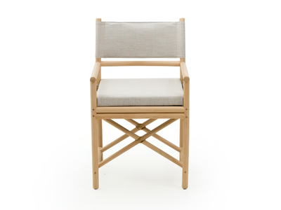 LIA - Rattan chair with armrests _ Mila Maurizi