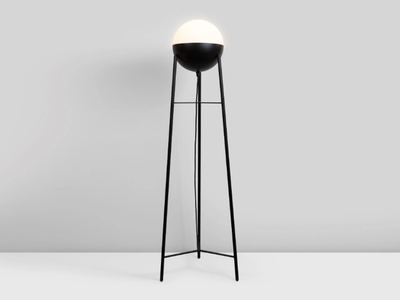 HALF 6745+4759 - LED steel floor lamp _ Milan Iluminación