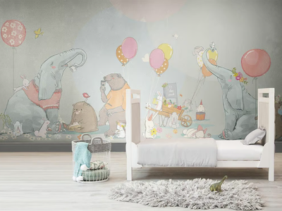 FANTABOSCO - Motif nonwoven kids wallpaper _ MILLE997