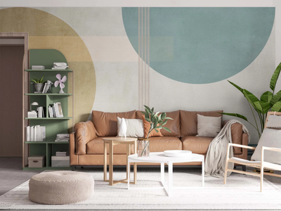 RANDOM - Geometric panoramic wallpaper _ MILLE997