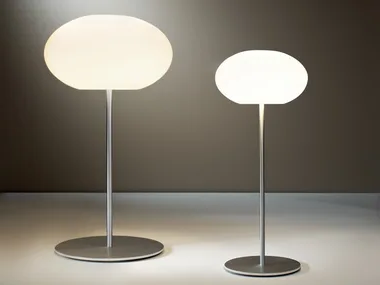 AIH - Glass and aluminium table lamp _ millelumen