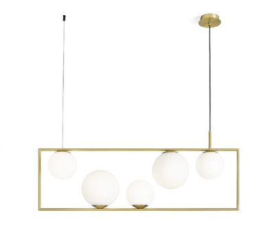 BUBLE - Glass and steel pendant lamp _ Miloox