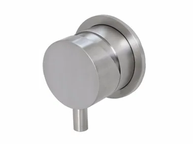 DIMENSIONE74 5100 - Wall-mounted stainless steel remote control tap _ MINA