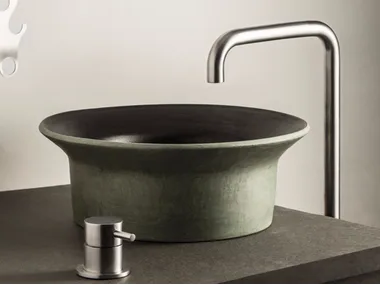 STIRIANA 6328T+6190 - 2 hole countertop washbasin mixer _ MINA