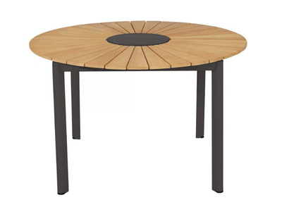 MINDO 101 - Round teak garden table _ Mindo