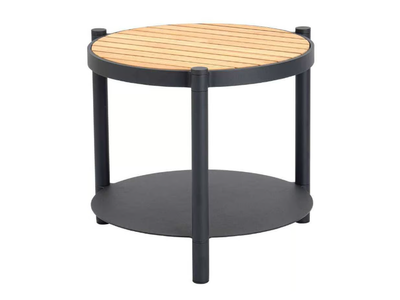 MINDO 107 - Round teak garden side table _ Mindo