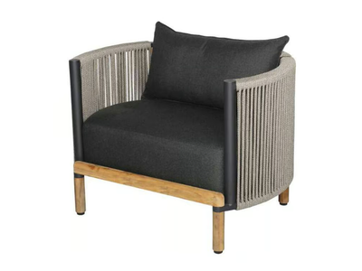 MINDO 107 - Upholstered Sunbrella® garden armchair with armrests _ Mindo
