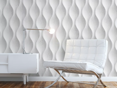 TWIST - Ecological 3D effect non-woven paper wallpaper _ Mineheart